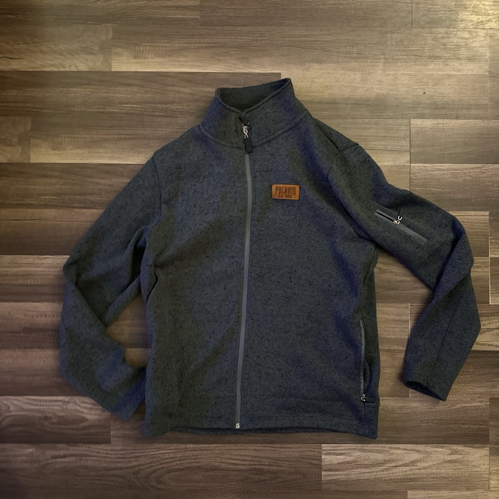 Artisan‎ Dark Gray Full-Zip Jacket